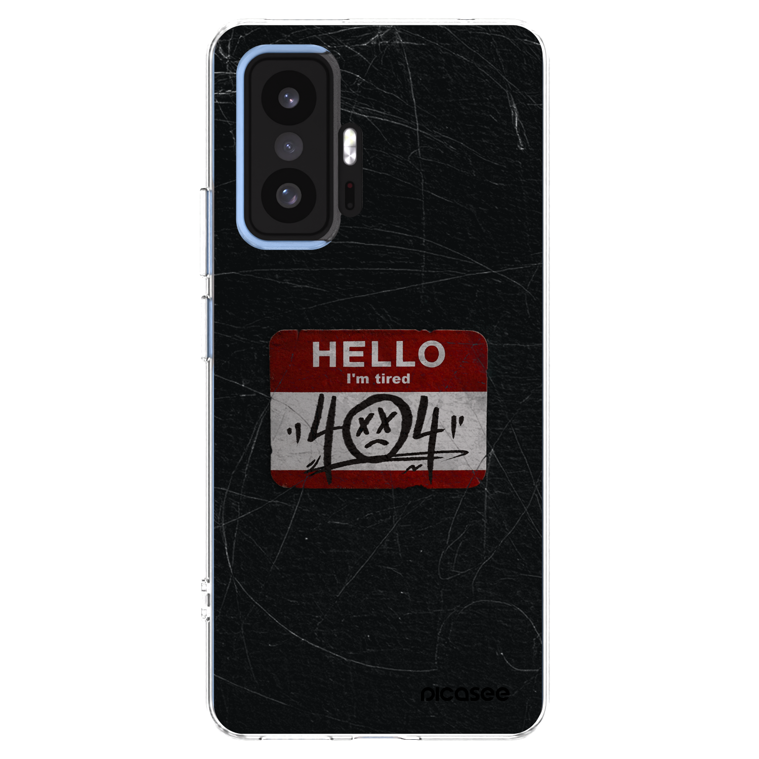 Picasee silikonowe przeźroczyste etui na Xiaomi 11T Pro - HELLO 404