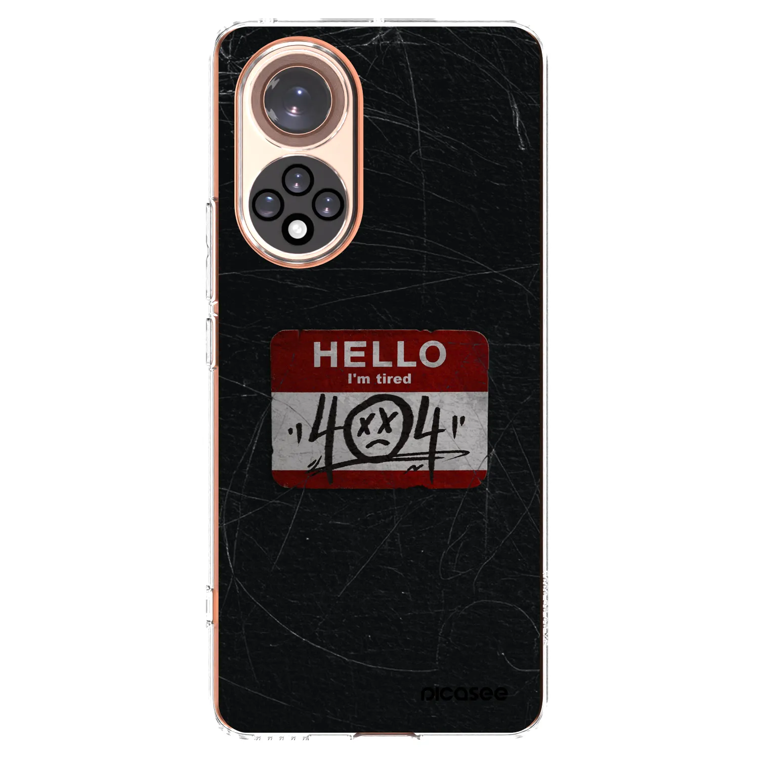 Picasee silikonowe przeźroczyste etui na Huawei Nova 9 - HELLO 404
