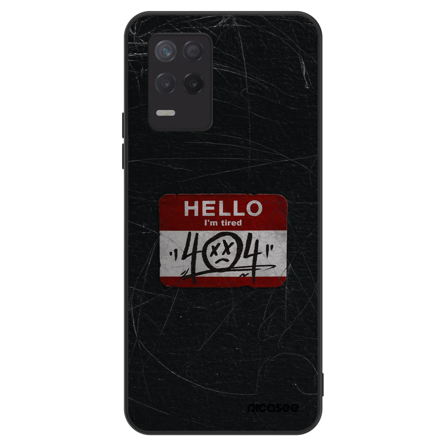 Picasee ULTIMATE CASE na Realme 8 5G - HELLO 404