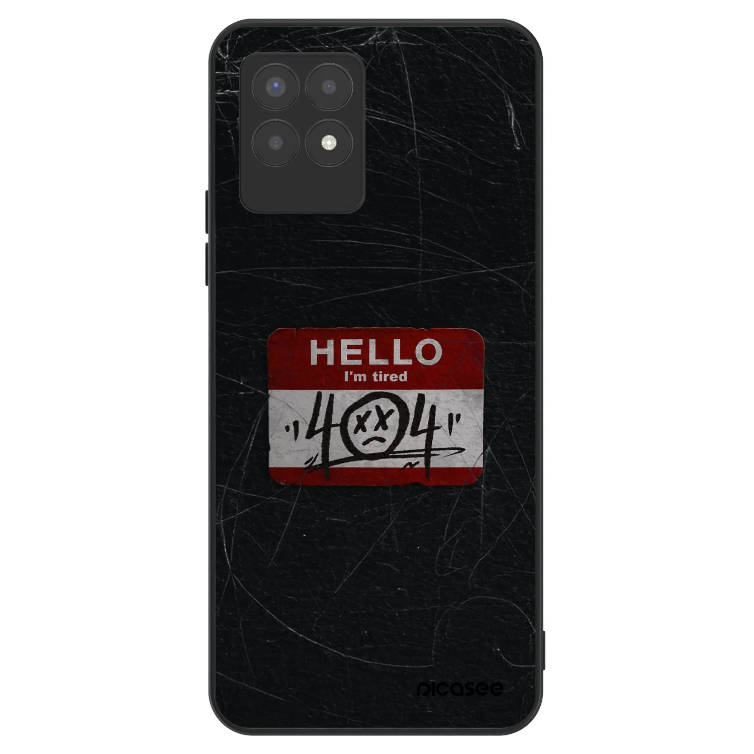 Picasee ULTIMATE CASE na Realme 8i - HELLO 404