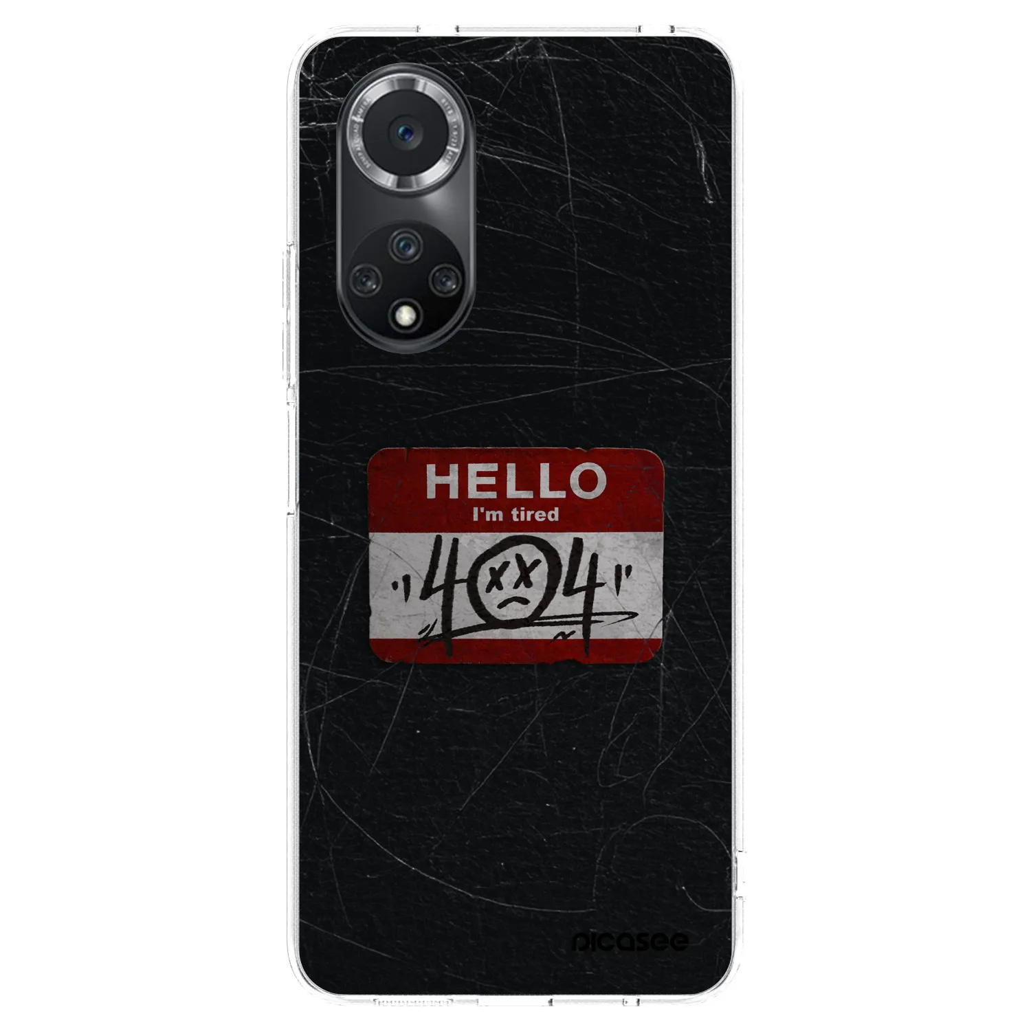 Picasee silikonowe przeźroczyste etui na Huawei Nova 9 SE - HELLO 404