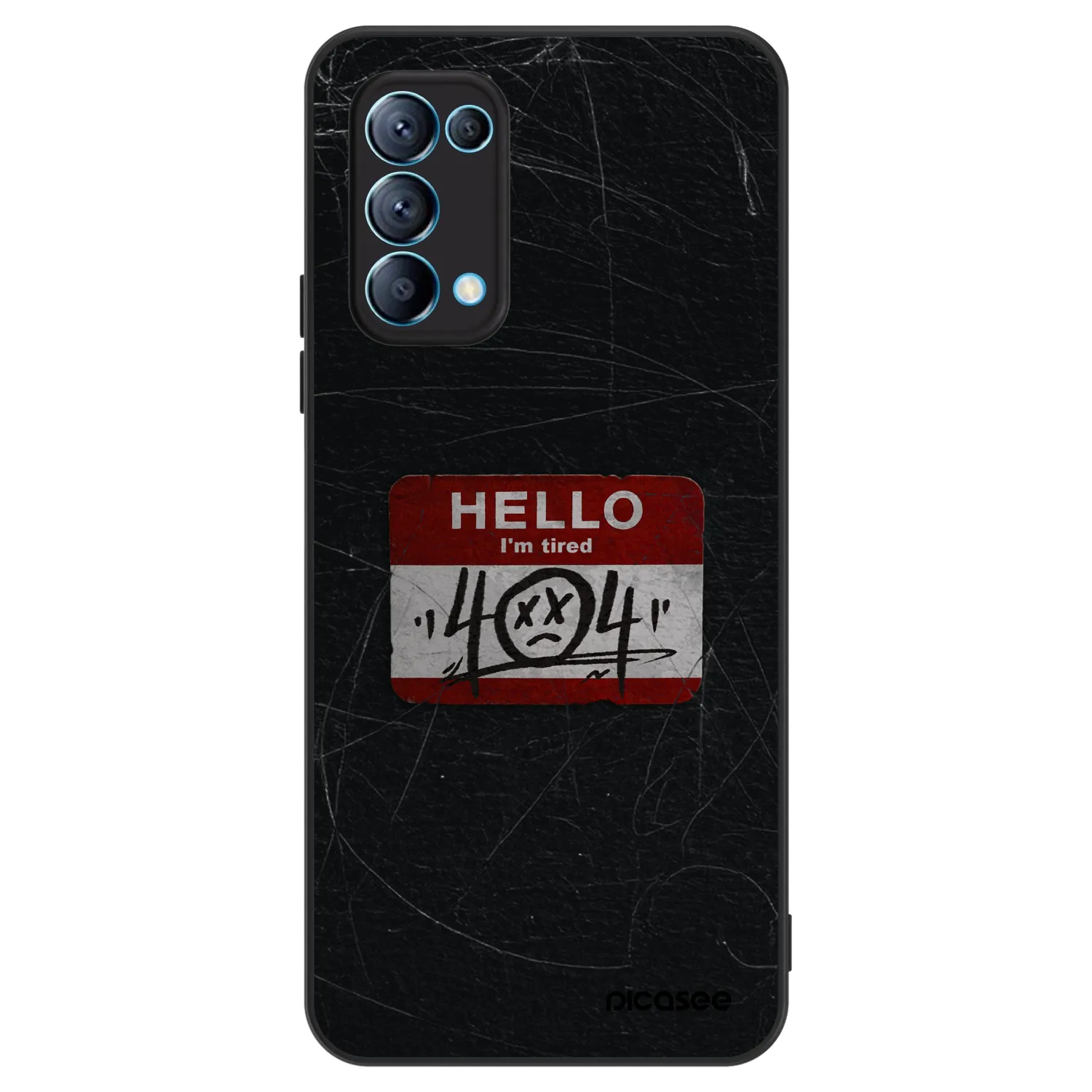 Picasee ULTIMATE CASE na OPPO Reno 5 5G - HELLO 404