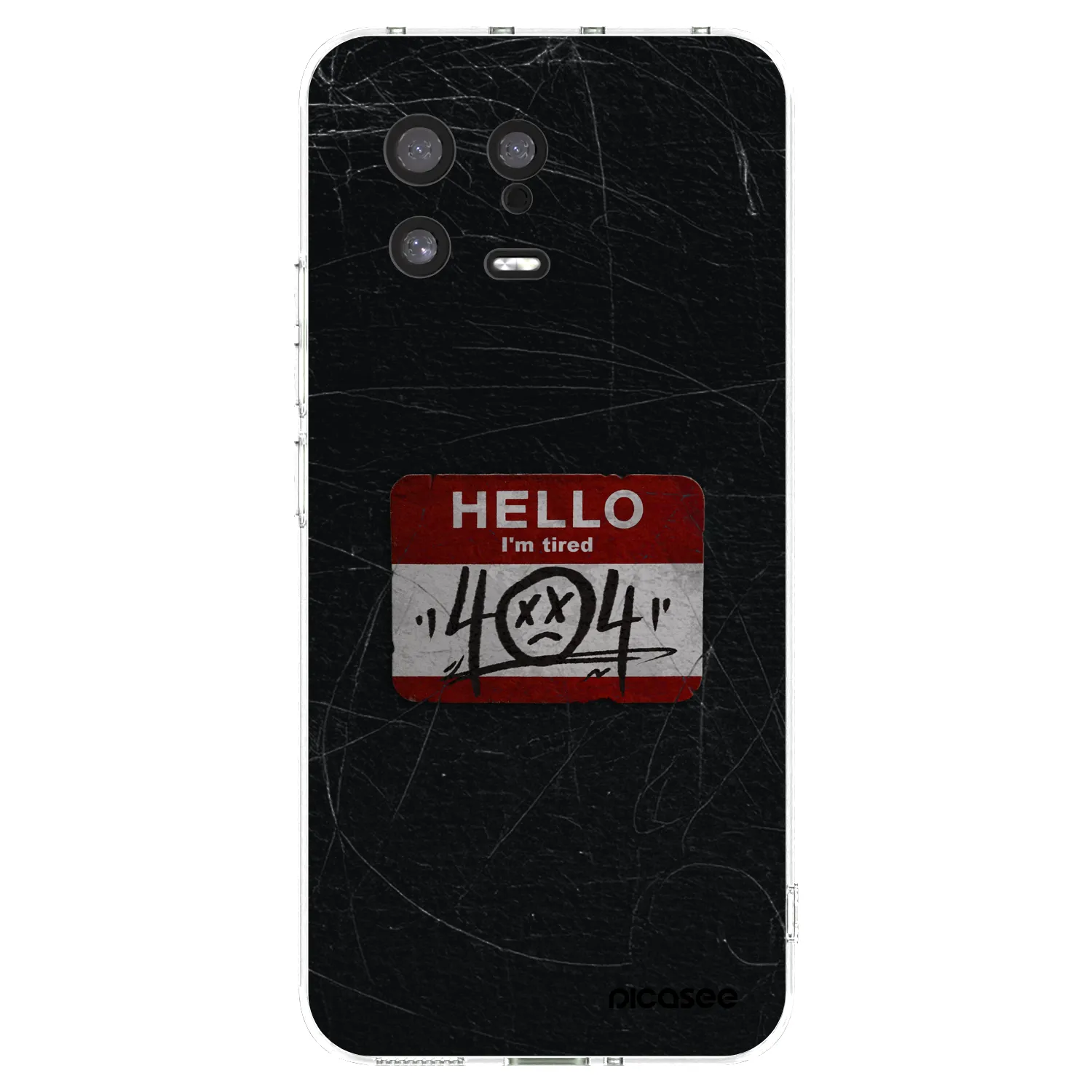 Picasee silikonowe przeźroczyste etui na Xiaomi 13 - HELLO 404