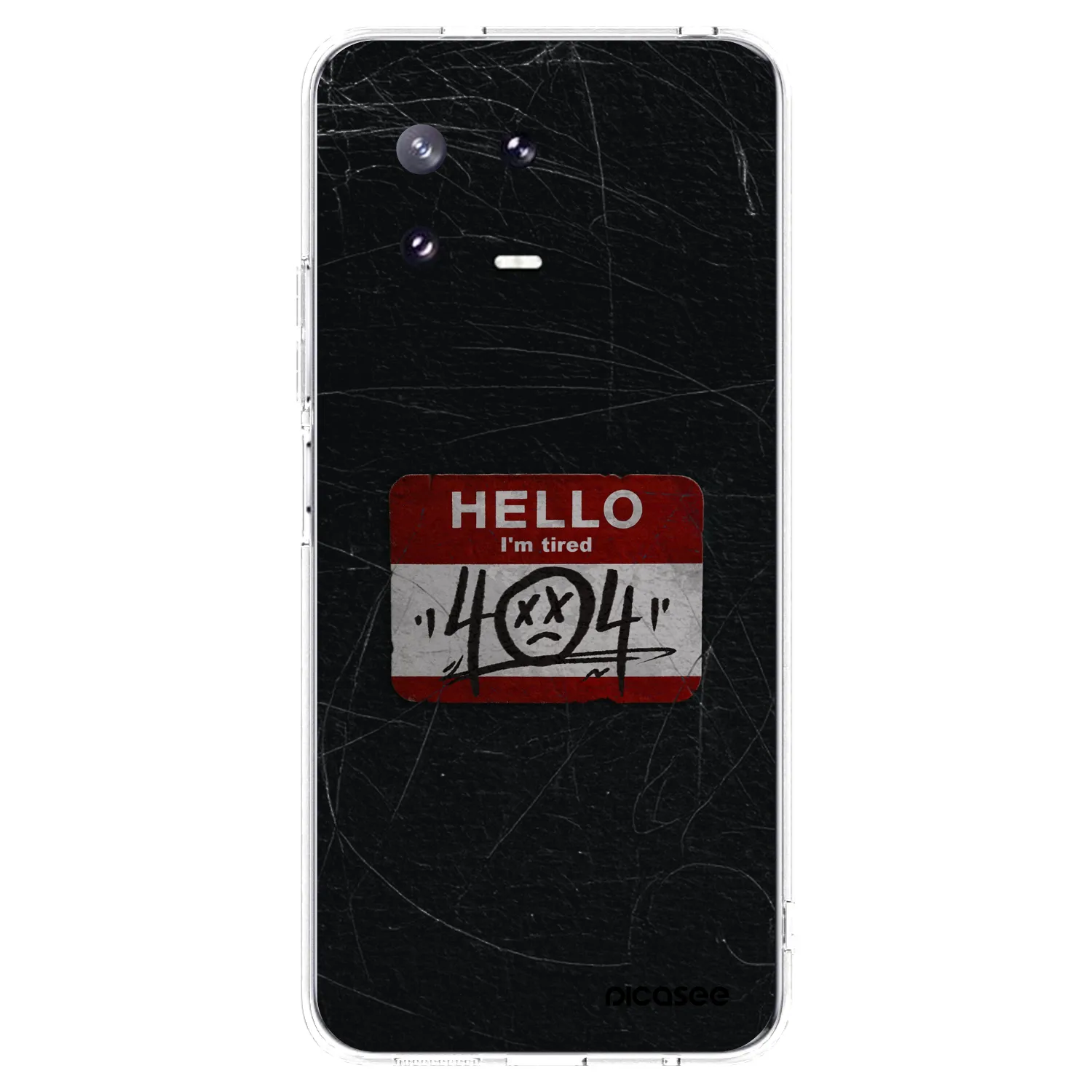 Picasee silikonowe przeźroczyste etui na Xiaomi 13 Pro - HELLO 404