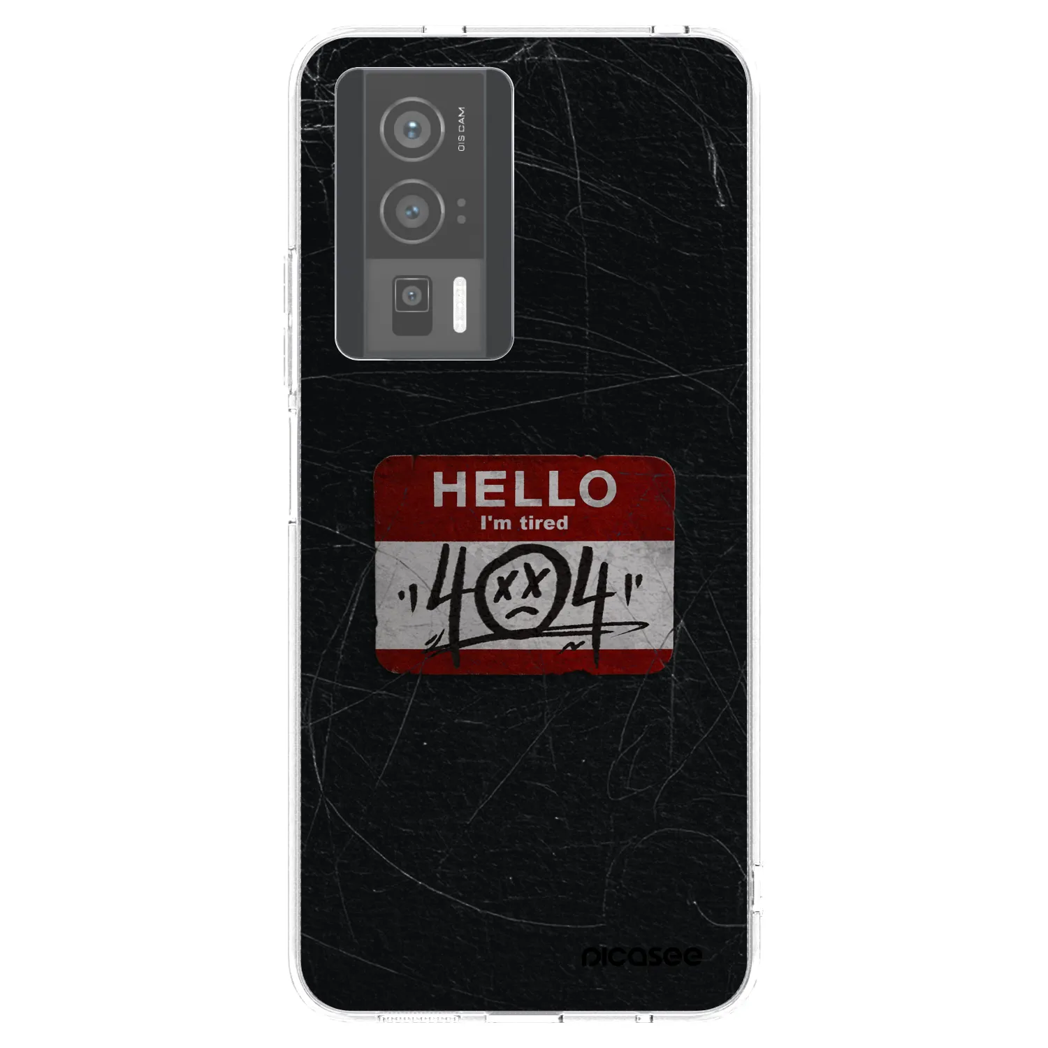 Picasee silikonowe przeźroczyste etui na Xiaomi Poco F5 Pro 5G - HELLO 404
