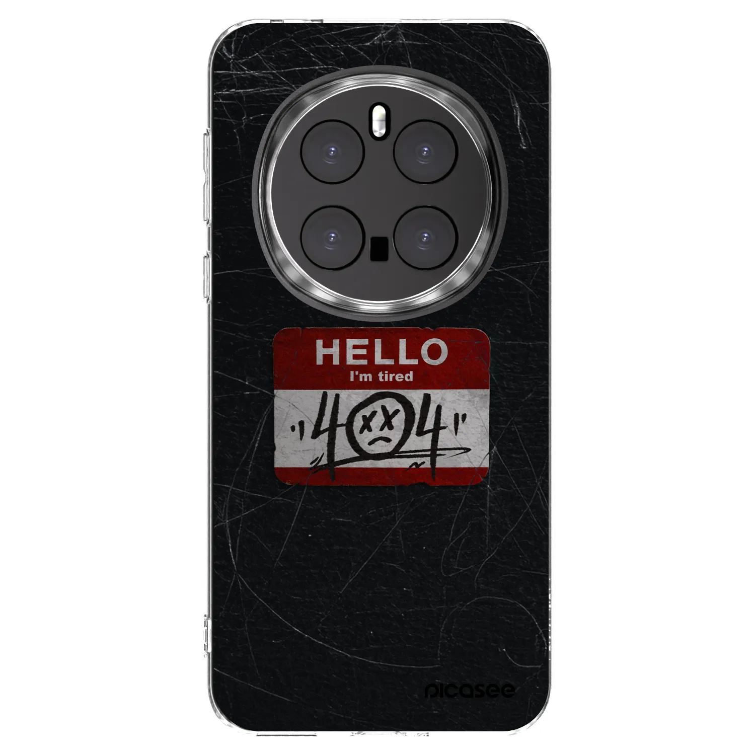 Picasee silikonowe przeźroczyste etui na Honor Magic7 Pro 5G - HELLO 404