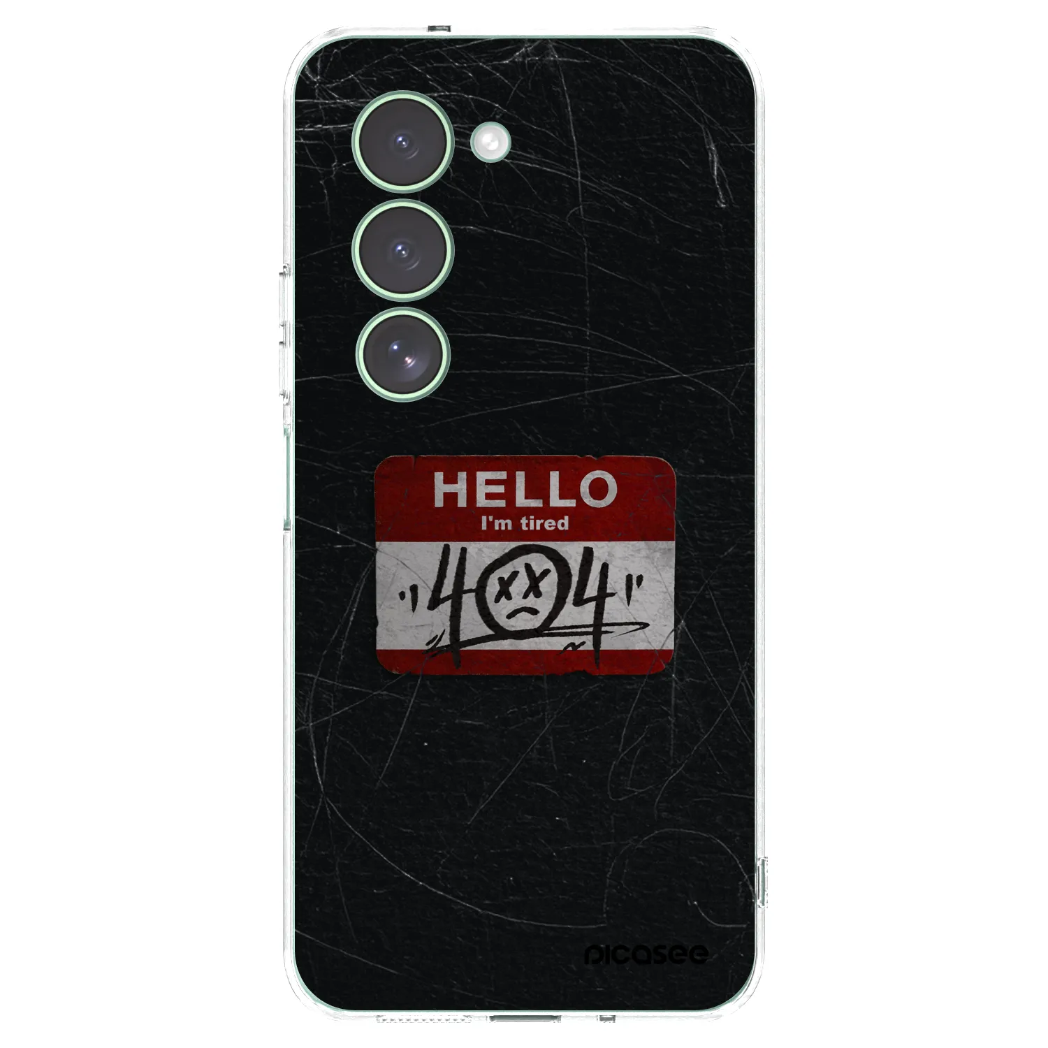 Picasee silikonowe przeźroczyste etui na Xiaomi Redmi 15 5G - HELLO 404