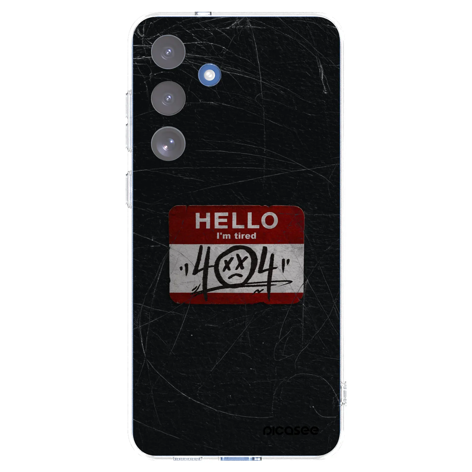 Picasee silikonowe przeźroczyste etui na Samsung Galaxy S25 FE 5G - HELLO 404