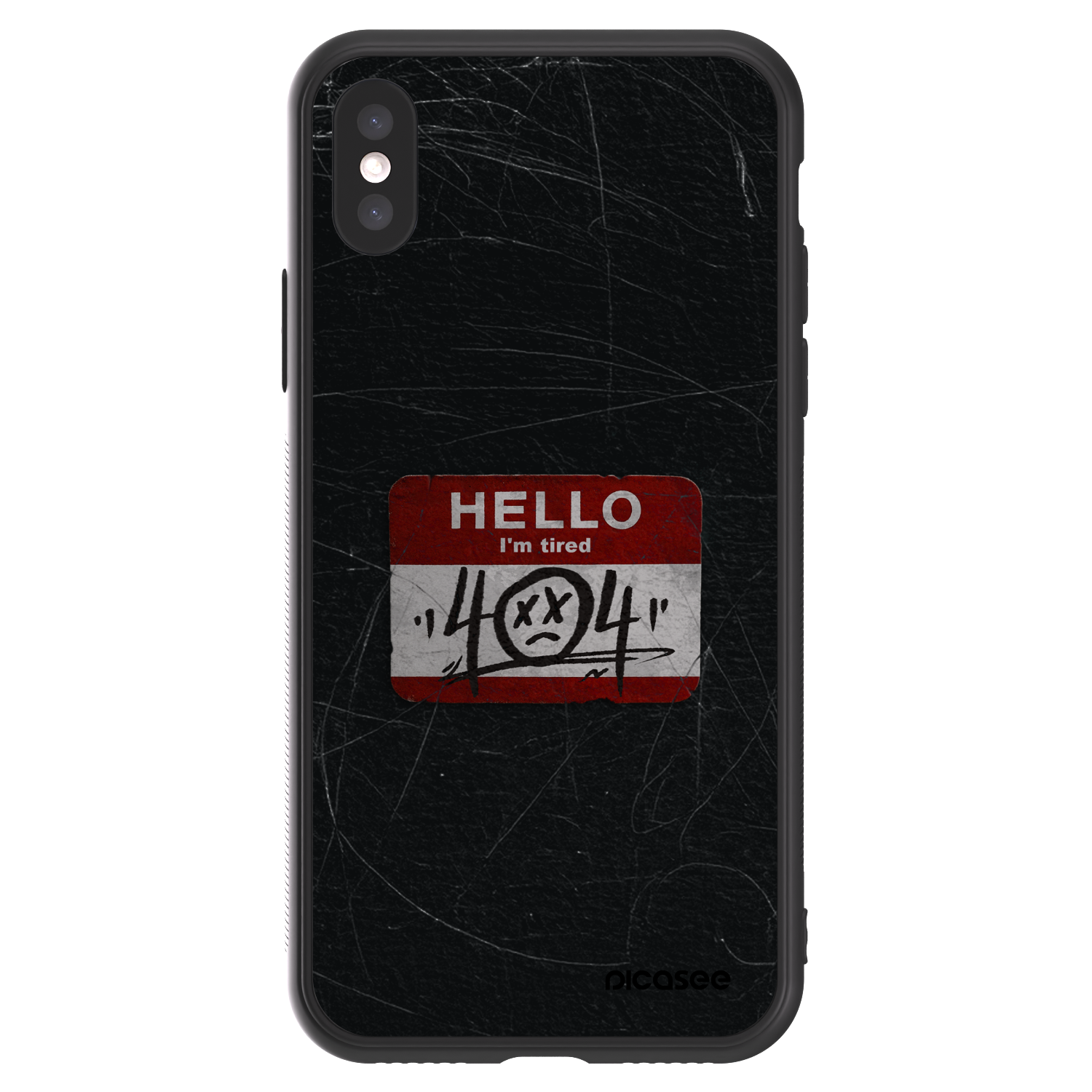 Picasee ULTIMATE CASE na Apple iPhone X/XS - HELLO 404