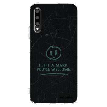 Picasee silikonowe przeźroczyste etui na Honor 9X Pro - LEFT A MARK