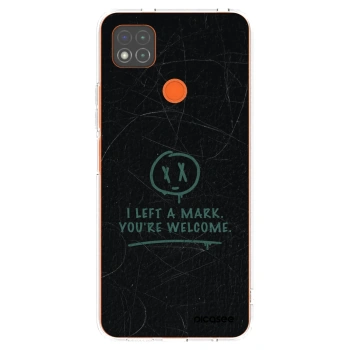 Picasee silikonowe przeźroczyste etui na Xiaomi Redmi 9C - LEFT A MARK