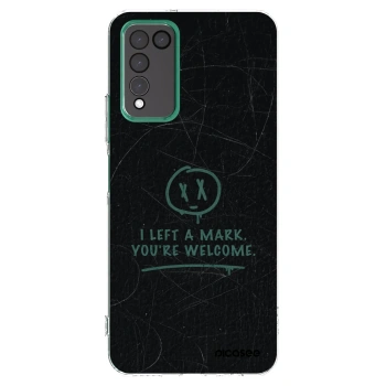 Picasee silikonowe przeźroczyste etui na Honor 10X Lite - LEFT A MARK