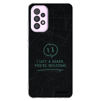 Picasee silikonowe przeźroczyste etui na Samsung Galaxy A32 5G A326B - LEFT A MARK