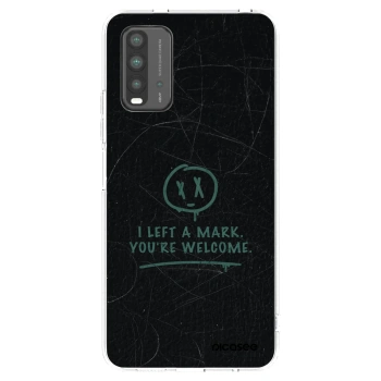 Picasee silikonowe przeźroczyste etui na Xiaomi Redmi 9T - LEFT A MARK