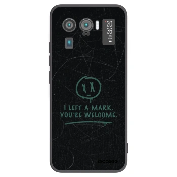 Picasee silikonowe czarne etui na Xiaomi Mi 11 Ultra - LEFT A MARK