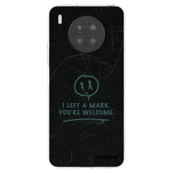 Picasee silikonowe przeźroczyste etui na Huawei Nova 8i - LEFT A MARK