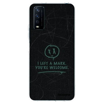 Picasee silikonowe przeźroczyste etui na Vivo Y11s - LEFT A MARK