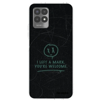 Picasee silikonowe przeźroczyste etui na Realme 8i - LEFT A MARK