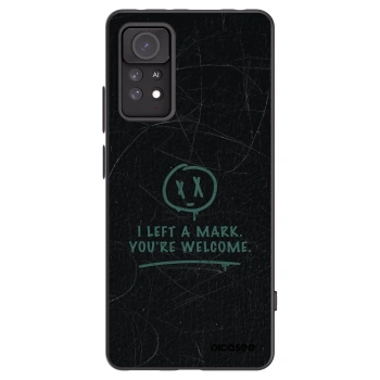 Picasee silikonowe czarne etui na Xiaomi Redmi Note 11 Pro 5G - LEFT A MARK