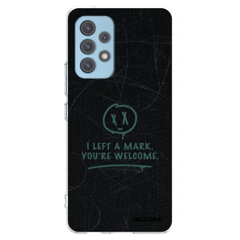 Picasee silikonowe przeźroczyste etui na Samsung Galaxy A53 5G A536 - LEFT A MARK
