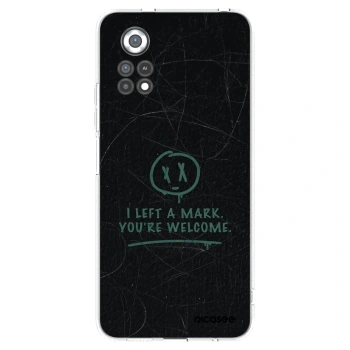 Picasee silikonowe przeźroczyste etui na Xiaomi Poco X4 Pro 5G - LEFT A MARK