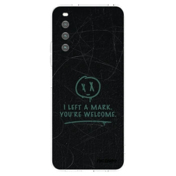 Picasee silikonowe przeźroczyste etui na Sony Xperia 10 IV 5G - LEFT A MARK