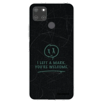 Picasee silikonowe przeźroczyste etui na Realme C21Y - LEFT A MARK