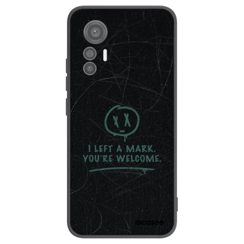 Picasee silikonowe czarne etui na Xiaomi 12 Lite - LEFT A MARK