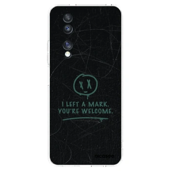 Picasee silikonowe przeźroczyste etui na Honor 70 - LEFT A MARK