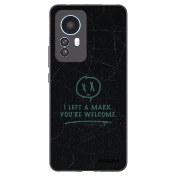 Picasee silikonowe czarne etui na Xiaomi 12T Pro - LEFT A MARK