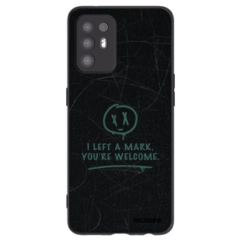 Picasee silikonowe czarne etui na OPPO A94 5G - LEFT A MARK