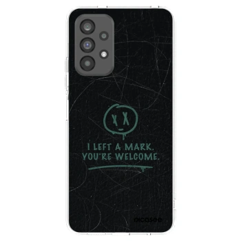 Picasee silikonowe przeźroczyste etui na Samsung Galaxy A73 5G - LEFT A MARK