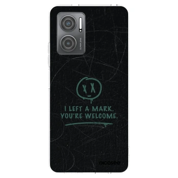 Picasee silikonowe przeźroczyste etui na Xiaomi Redmi 10 5G - LEFT A MARK