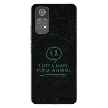 Picasee silikonowe przeźroczyste etui na Xiaomi Redmi Note 11S 5G - LEFT A MARK