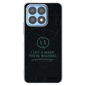 Picasee silikonowe przeźroczyste etui na Honor X8a - LEFT A MARK