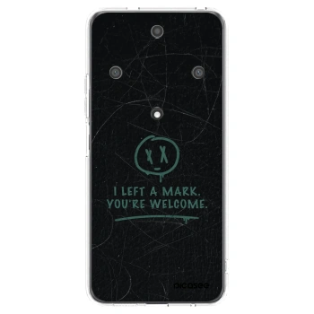 Picasee silikonowe przeźroczyste etui na Honor Magic5 Lite 5G - LEFT A MARK