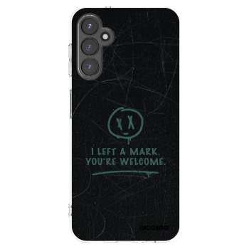 Picasee silikonowe przeźroczyste etui na Samsung Galaxy A14 5G A146P - LEFT A MARK