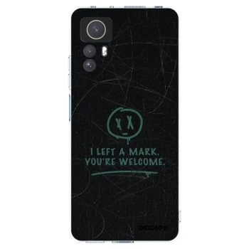 Picasee silikonowe przeźroczyste etui na Xiaomi Redmi Note 12S - LEFT A MARK