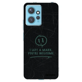 Picasee silikonowe przeźroczyste etui na Xiaomi Redmi Note 12 4G - LEFT A MARK