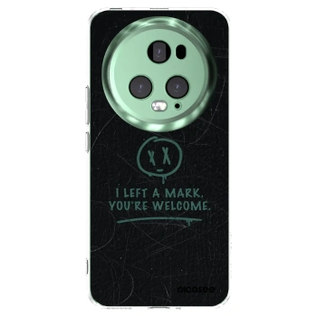 Picasee silikonowe przeźroczyste etui na Honor Magic5 Pro - LEFT A MARK