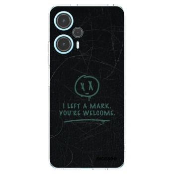 Picasee silikonowe przeźroczyste etui na Xiaomi Poco F5 - LEFT A MARK