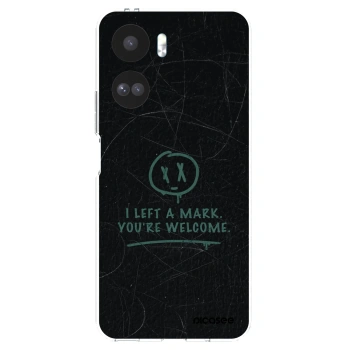 Picasee silikonowe przeźroczyste etui na Honor 90 Lite 5G - LEFT A MARK
