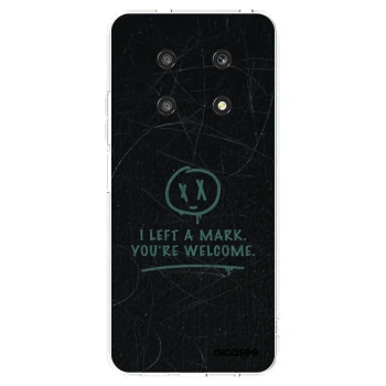 Picasee silikonowe przeźroczyste etui na Honor Magic4 Lite 5G - LEFT A MARK