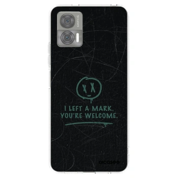 Picasee silikonowe przeźroczyste etui na Motorola Edge 30 Neo - LEFT A MARK