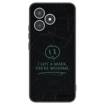 Picasee silikonowe czarne etui na Realme C53 - LEFT A MARK