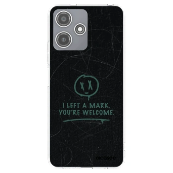 Picasee silikonowe przeźroczyste etui na Xiaomi Redmi 12 5G - LEFT A MARK