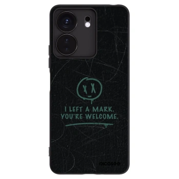 Picasee silikonowe czarne etui na Xiaomi Redmi 13C 4G - LEFT A MARK