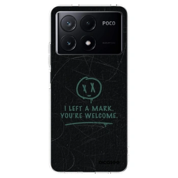 Picasee silikonowe przeźroczyste etui na Xiaomi Poco X6 Pro - LEFT A MARK