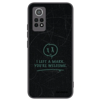 Picasee silikonowe czarne etui na Xiaomi Redmi Note 12 Pro 4G - LEFT A MARK