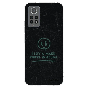 Picasee silikonowe przeźroczyste etui na Xiaomi Redmi Note 12 Pro 4G - LEFT A MARK